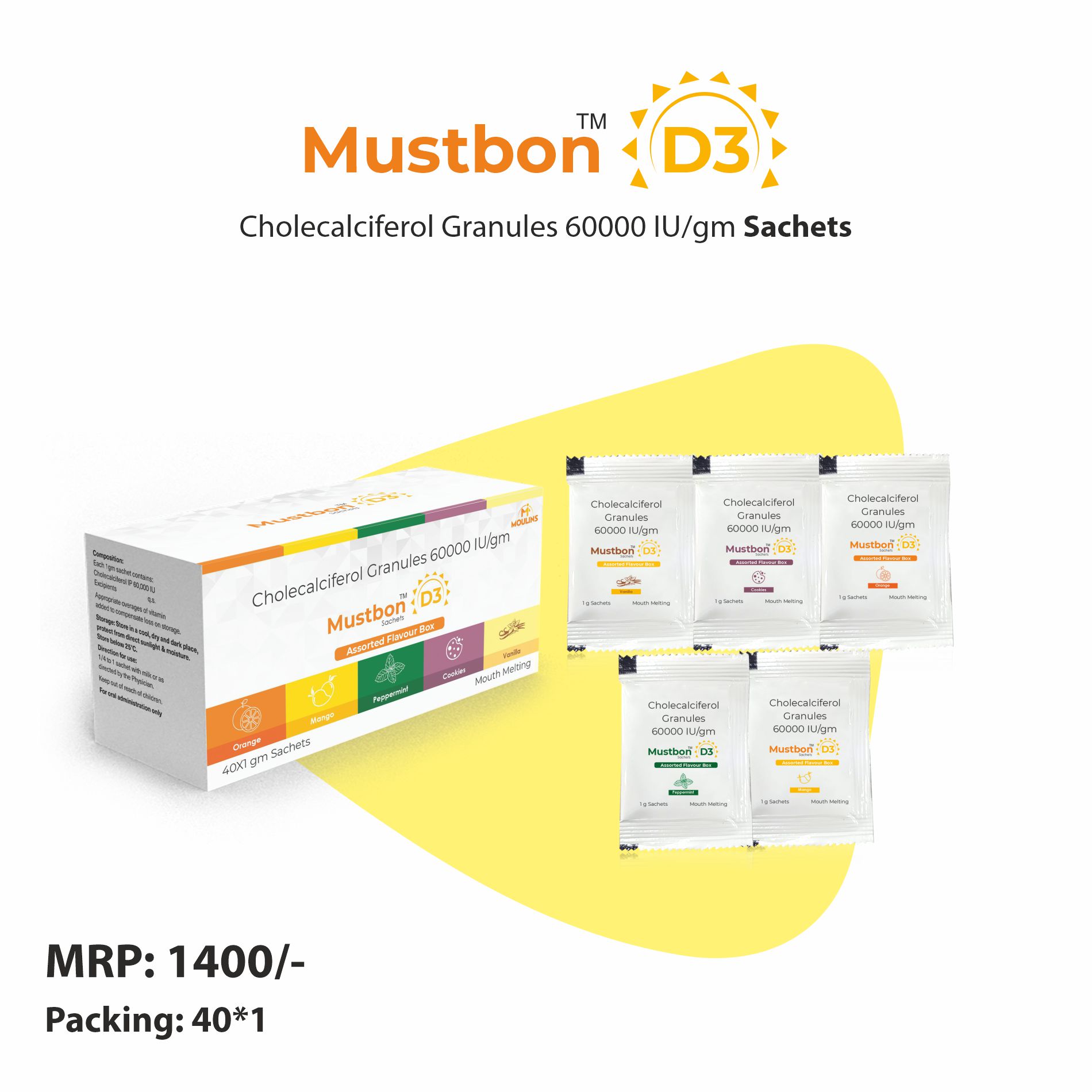 Mustbon-D3 Family Pack